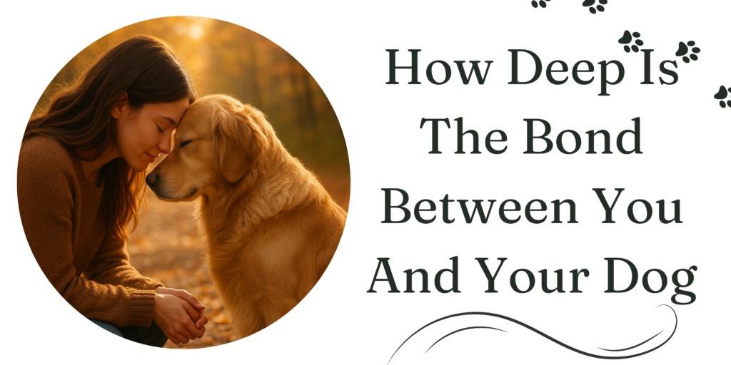 how deep is the bond between you and your dog